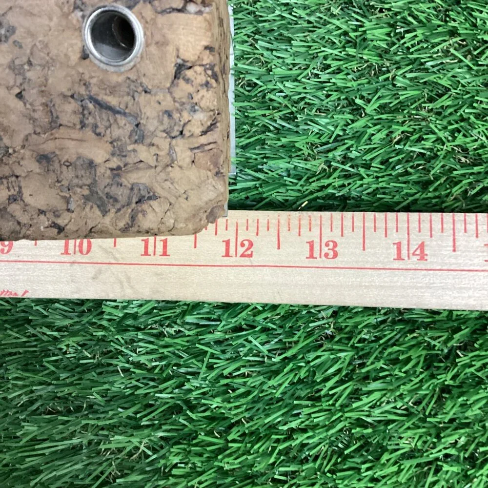 Vintage Cork Metal Desk Calendar Holder
